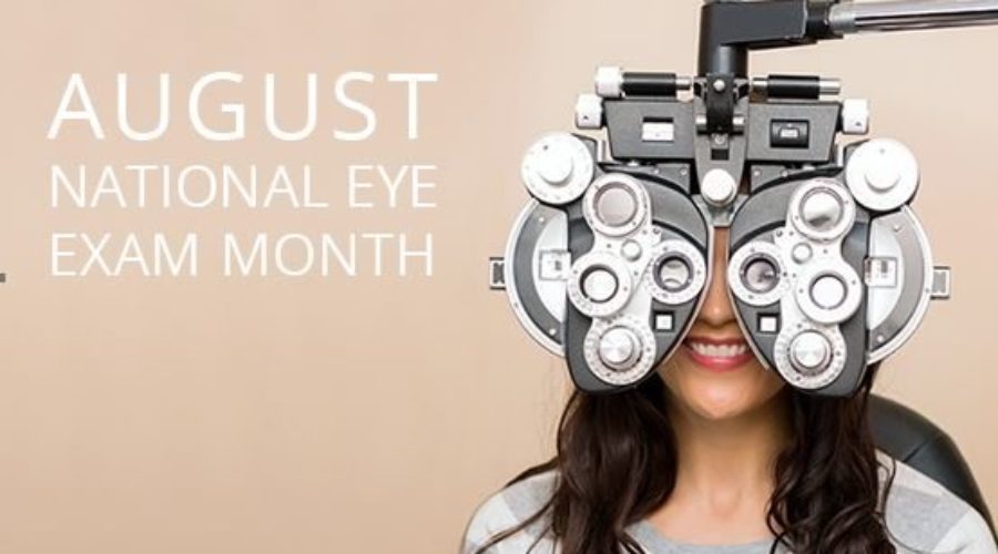 August is National Eye Exam Month